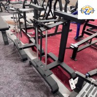 YONGLING FITNESS YL-1041 Appareil d'entraînement des avant-bras réglable de qualité commerciale avec pile de poids de 70 kg pour l'entraînement de force