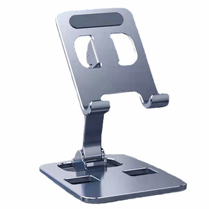 Máy tính để bàn đứng có thể điều chỉnh điện thoại di động có thể gập lại chủ khung kim loại cho <span class=keywords><strong>iPhone</strong></span> iPad điện thoại thông minh máy tính bảng điện thoại di động - Product Image 1
