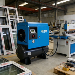 Compresseur à vis silencieux tout-en-un 4,5 kW 6 CV, haute portabilité, pour usage industriel - À propos de cet article : Utilisation du compresseur - Product Image 4