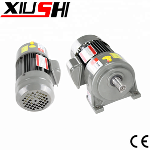 Tres fase reductor de velocidad de motor de inducción 400w 1/2hp 28 del eje - Product Image 5