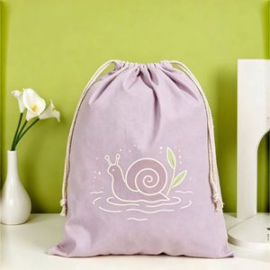 Sac à dos en toile épaisse avec logo personnalisé, sac en toile de coton durable pour l'entraînement des équipes de basketball et de football - Product Image 3