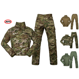 Usine directe Camouflage tactique uniforme grenouille costume Cargo pantalon à manches longues T-shirts uniforme tactique A6 - Product Image 6