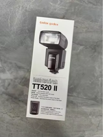Flash Godox TT520II universel pour griffe porte-accessoire, Speedlite manuel avec déclencheur sans fil pour appareils photo Canon, Nikon, Pentax