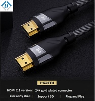 Câble HDMI 8K 60HZ LJ Zhongshan, prend en charge 4K 60Hz, haute vitesse, 48 Gbps, retour audio