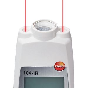Testo 104-IR Infrared <b>Thermometer</b> Dual Sensor Surface And Core Temperature Measurement Waterproof With <b>Probe</b> - Product Image 2