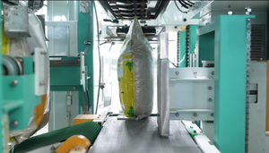 Machine de pesage, de remplissage et de scellage automatique de sacs tissés QZB-900D, 5-25 kg, avec triple capteur et changement automatique de produit pour le riz et les céréales - Product Image 3