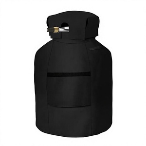 Housse de réservoir de <span class=keywords><strong>propane</strong></span> de 20 lb, imperméable, 100% polyester, pour usage intérieur/extérieur, 13'' x 195'', noire, fabriquée en Chine continentale - Product Image 1