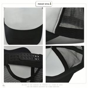 Gorra Trucker de Malla Sublimada para Promoción y Venta, Gorra Publicitaria Personalizada con Impresión y Bordado, Gorra de Béisbol con Visera para Verano - Product Image 2