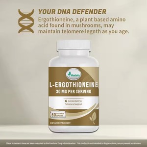 แคปซูล L-เออร์โกธิโอไนน์ EGT แบบ OEM/ODM อาหารเสริมเพื่อความอ่อนเยาว์ อาจช่วยยกระดับอายุยืนและชะลอวัยอย่างมีสุขภาพดี - Product Image 4