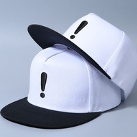 Vente en gros, Logo 3d brodé, 5 panneaux, coton, unisexe, blanc, uni, Gorras, chapeaux, casquettes