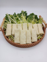 Rollos de Primavera de verduras Halal congeladas de primera calidad, aperitivos veganos crujientes a granel para embalaje de bolsas de restaurantes