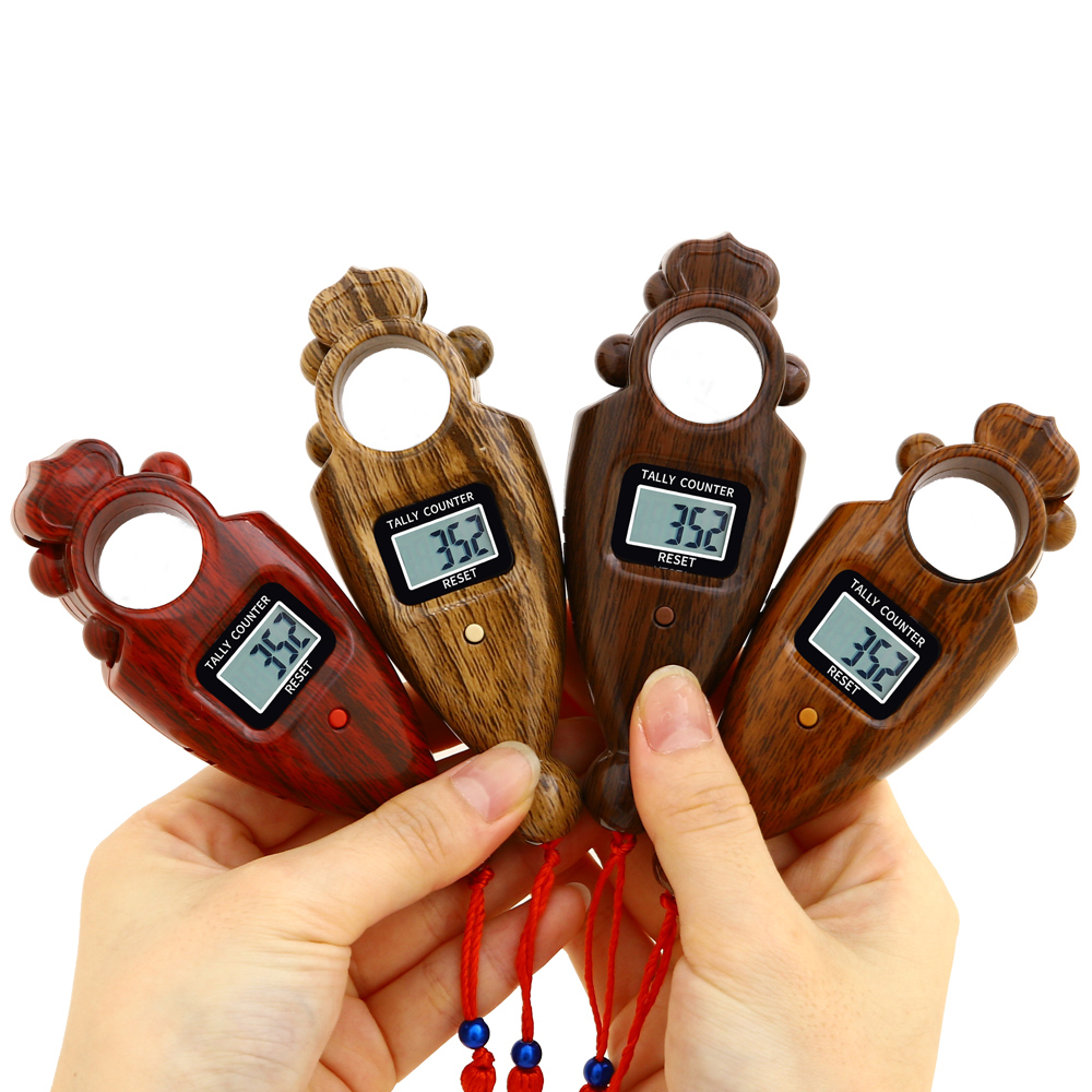 Оптовая продажа с завода, цифровой мусульманский счетчик тасбех из АБС-пластика для молитвы, счетчик тасбея