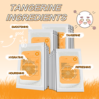 2025 populaire hydratant collagène nuit sommeil blanchissant masque facial marque privée vitamine C éclaircir masque facial fabriqué en chine