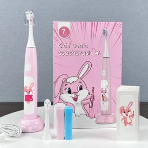 Children Electric Toothbrush Cartoon Full Automatic Sonic Electric Toothbrush