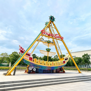 Atracción Eléctrica de <span class=keywords><strong>Barco</strong></span> <span class=keywords><strong>Pirata</strong></span> para Parques Temáticos Comerciales, Equipo de Diversión Infantil para Exteriores - Product Image 5