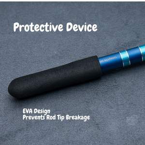 Canne à pêche télescopique en fibre de carbone légère, pliable et facile à transporter, pour la pêche aux crevettes en étang ou réservoir, disponible pour petites commandes. - Product Image 5