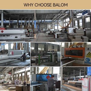 Armario de dormitorio BALOM de madera de nogal, armario de dormitorio de madera maciza y MDF de gran capacidad, listo para ensamblar, OEM - Product Image 6