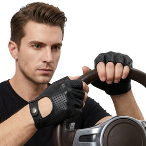 Gants de fitness sur mesure, meilleure qualité, antidérapants, forte adhérence, respirants, légers, design sans doigts, gants d'entraînement de gym - Product Image 1
