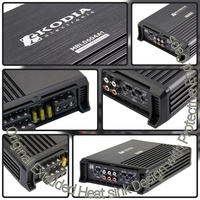 Amplificateur audio haute performance 4 canaux RMS 60W, classe AB, circuit imprimé double couche, amplificateur multicanal, processeur de son numérique SNR