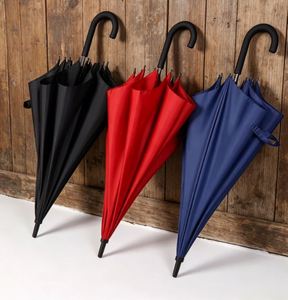 Sombrillas de Sublimación Académicas con Mango Largo y Varillas de Hierro en Colores Azul Oscuro, Rojo y Negro a Precios Bajos para Restaurantes - Product Image 4