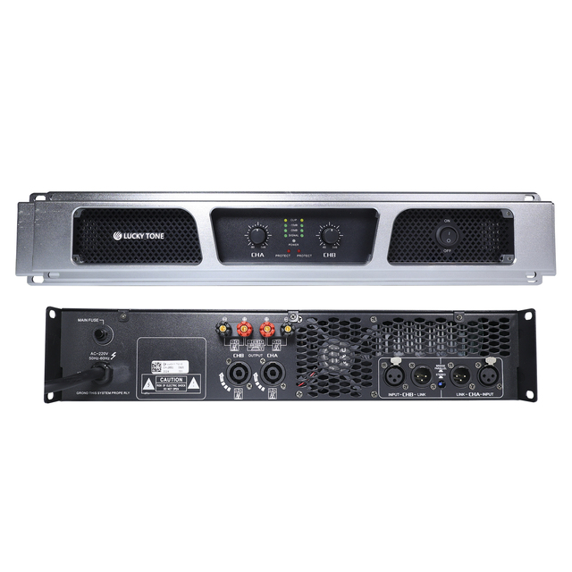 M Professional Power Audio Amplifier 2 X 1500W High End Power Amplifier With Dual Xlr Inputs/Multiple Output