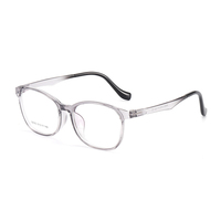 Montures de lunettes à monture carrée de couleur grise TR90 haut de gamme Nouvelles sur le marché Légères et faciles à transporter avec un design formel simple