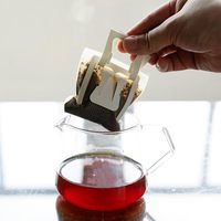 Sachets de café filtre à suspendre pour le bureau, la maison, le camping, les voyages – Sachets portables pour infusion goutte à goutte – Lot de 50