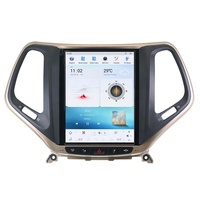Radio de coche estilo Tesla Android 11 para Jeep Cherokee 2016-2020 reproductor Multimedia de coche inalámbrico Carplay 4G