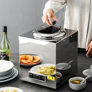 Il Porridge di zuppa di cibo di grande capacità per la ristorazione all'ingrosso mantiene caldo lo scaldazuppa intelligente in acciaio inossidabile - Product Image 1