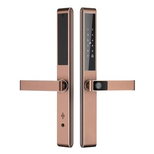Cerradura Inteligente de Aluminio para Puerta con Huella Dactilar, Aplicación Tuya, Contraseña, Tarjeta, Llave, Desbloqueo IP68, Grado de Seguridad C, Resistente al Agua - Product Image 1