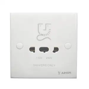 JUNON High Quality 110/240V Shaver Electric Wall Socket