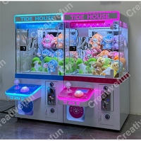 Usine directe Mini poupée grue griffe Machine dessus de Table jouet d'arcade à jetons pour un usage domestique