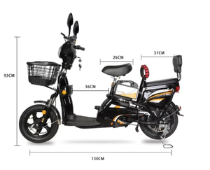 Vélo électrique familial de loisirs 500W 48V haute puissance, longue autonomie, vélo de banlieue urbain à deux roues - Product Image 3