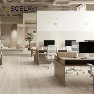 Sang trọng PVC SPC sang trọng Vinyl Composite sàn thương mại bấm vào hệ thống cho kho hội trường phòng ngủ đồng bằng kết cấu - Product Image 2