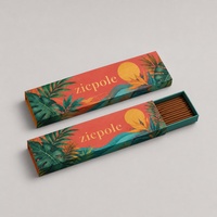 Boîtes d'emballage personnalisées avec logo pour bâtonnets d'encens – Collection Premium longue durée – Boîtes en carton vides pour encens