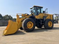 Chargeuse sur pneus d'occasion SDLG 956L L956F 956l, chargeuse sur pneus chinoise, tracteur hydraulique lourd avec peu d'heures de fonctionnement