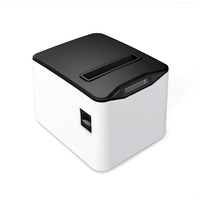 Impresora POS de 80 mm con cortador automático, interfaz USB/Ethernet para Windows/MAC/Linux, compatible con comandos ESC/POS, compatible con cajón de efectivo, alta velocidad