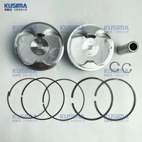 Piston d'usine de 99,5 mm avec jeu de segments de piston EJ25 pour Subaru Legacy Outback Impreza Forester 2.5L SOHC, usine certifiée ISO 9001