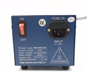 Envío T835/Soldadura BGA gratuita 110V/220V Estación de retrabajo infrarroja BGA a la vez <span class=keywords><strong>SMD</strong></span> Puhui WELDER y IRDA Desoldador - Product Image 4