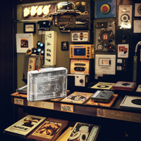 OEM ODM Lecteur de cassettes stéréo portable transparent Lecteur de musique baladeur Enregistreur de cassettes pour cadeau de Noël