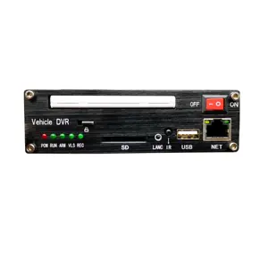 Highlight H.265 4 channel new chips Free software easy operation Bus dvr camera system