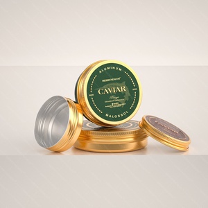 Envase de Hojalata de Alta Calidad para Alimentos, Lata de Aluminio con Tapa para Caviar y Aperitivos, Logotipo Personalizado para Empaque de Sándwiches - Product Image 2