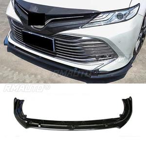 Para Toyota Camry 2018-2020, kit de carrocería con difusor y divisor de labio para parachoques delantero, protector de parachoques negro brillante, pieza de modificación. - Product Image 4