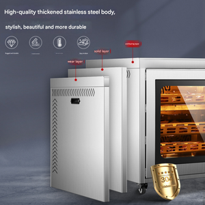 Máquina Comercial para Asar Pollos, Eléctrica/a Gas, <span class=keywords><strong>Asador</strong></span> Giratorio Automático de Sobremesa, <span class=keywords><strong>Asador</strong></span> Pequeño para Pollos, para Restaurantes y Cafeterías - Product Image 5