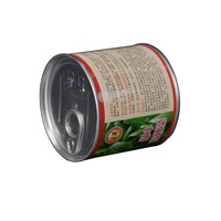 Boîte de conserve ronde en métal pour l'emballage des graines de chou SZSYTN-265 de graines de légumes