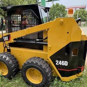 รถตักล้อยาง CAT 246D มือสองคุณภาพสูง ใช้งานน้อย รับน้ำหนักได้ 200 ตัน เหมาะสำหรับงานก่อสร้างและเกษตรกรรม - Product Image 4