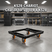 Chariot de transport KS28-CHARIOT pour un maximum de 4 caissons de subwoofer KS28