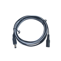 Câble d'alimentation CC Hejia Factory 18AWG 5521 avec gaine en PVC et conducteur OFC