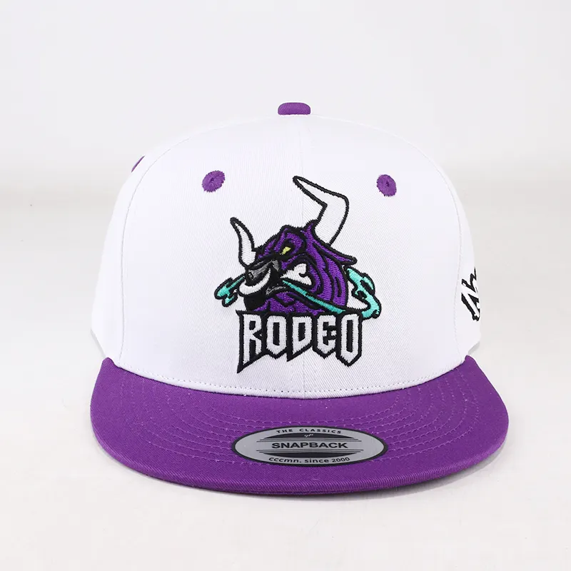 Runner 2024 OEM Deportes Gorras de béisbol Logotipo personalizado Snap Back Hat Venta al por mayor 3D Bordado 5 Panel Snapback Gorras para hombre