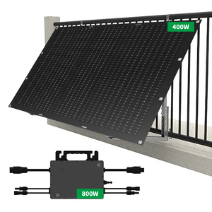 Paneles Solares Flexibles de Silicio Monocristalino OMMO de 200W-400W para el Hogar, Kit de Paneles Solares Conectados a la Red, Sistema de Paneles Solares para Balcón - Product Image 2
